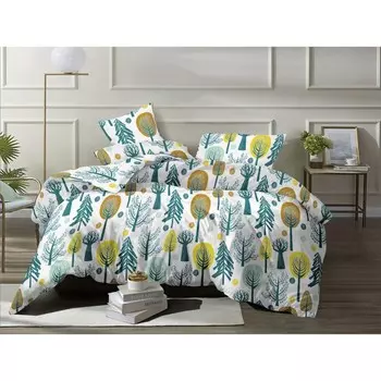 Постельное бельё 2 сп, размер 220x240 см, 175x215 см, 70x70 см - 2 шт