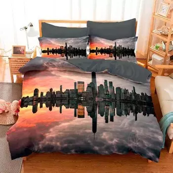 Постельное бельё 2 сп, размер 220x240 см, 175x215 см, 50x70 см - 2 шт