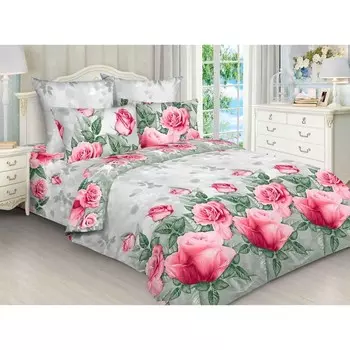 Постельное бельё 2 сп с простынёй на резинке, размер 160x200x20 см, 175x215 см, 70x70 см - 2 шт