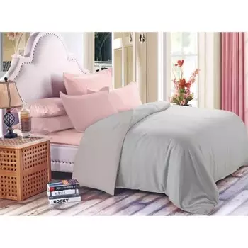 Постельное бельё 2 сп с простынёй на резинке, размер 160х200х20 см, 175x215 см, 70x70 см - 2 шт