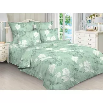 Постельное бельё 2 сп с простынёй на резинке, размер 180x200x20 см, 175x215 см, 70x70 см - 2 шт