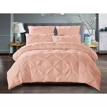 Постельное бельё 2 сп с простынёй на резинке Casa Mare, размер 180x200x25 см, 180x215 см, 50x70 см - 2 шт, 70x70 см - 2 шт