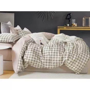 Постельное бельё 2 сп Satin de Luxe, размер 230x240 см, 180x210 см, 50x70 см - 2 шт