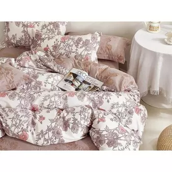 Постельное бельё 2 сп Satin de Luxe, размер 230x240 см, 180x210 см, 50x70 см - 2 шт