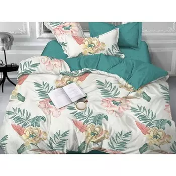 Постельное бельё 2 сп Satin Lux, размер 200x220 см, 175x215 см, 70x70 см - 2 шт