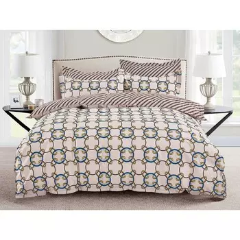 Постельное бельё 2 сп Satin de Luxe, размер 200х220 см, 175х215 см, 70х70 см - 2 шт