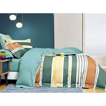 Постельное бельё 2 сп Satin de Luxe, размер 230х240 см, 180х210 см, 50х70 см - 2 шт