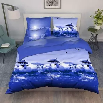 Постельное бельё 2 сп Василиса, размер 200х220 см, 175х215 см, 70х70 см - 2 шт