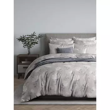 Постельное бельё 2 сп White lily, размер 200х214 см, 175х215 см, 70х70 см - 2 шт