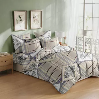 Постельное бельё 2сп диз UB-33 175х215см, 180х215см, 70х70см 2шт бязь 120 г/м, хлопок 100%