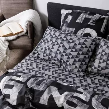 Постельное бельё 2сп Luisa de Rizzo Лондон 175х215, 180х215, 70х70см 2шт, поплин 110г/м хл100%