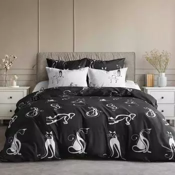 Постельное бельё 2-спальное «Ночь нежна. Багира», бязь