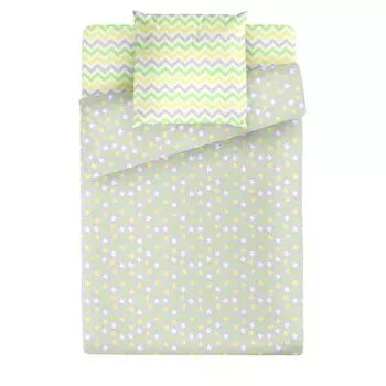 Постельное бельё «Цветные сны», размер 100х138 см, 112х147 см, 40х60 см