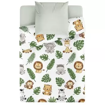 Постельное бельё детское Маленькая Соня, размер 100х138 см, 112х147 см, 40х60 см