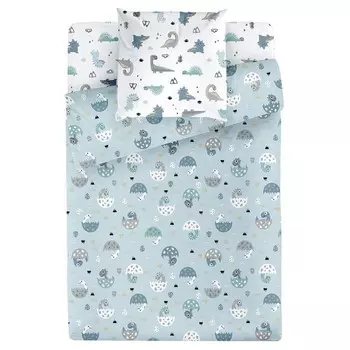 Постельное бельё детское Маленькая Соня, размер 100х138 см, 112х147 см, 40х60 см