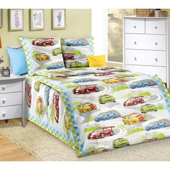 Постельное бельё детское, размер 100x150 см, 112x147 см, 40x60 см,