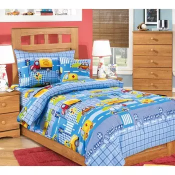 Постельное бельё детское, размер 100x150 см, 112x147 см, 40x60 см