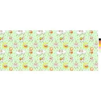 Постельное бельё детское, размер 110x150 см, 110x145 см, 40x60 см