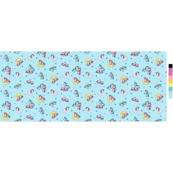 Постельное бельё детское, размер 110x150 см, 110x145 см, 40x60 см