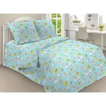 Постельное бельё детское, размер 110x150 см, 110x145 см, 40x60 см