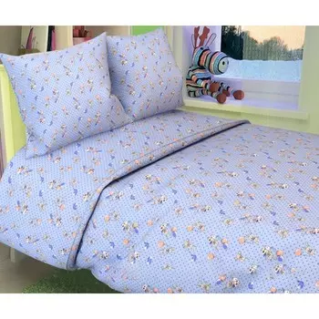 Постельное бельё детское, размер 110x150 см, 110x145 см, 40x60 см