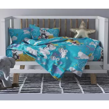 Постельное бельё детское, размер 110x150 см, 110x145 см, 40x60 см