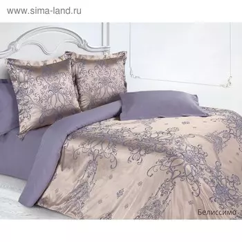 Постельное бельё дуэт «Белиссимо», размер 220х240 см, 145х215 см - 2 шт, 50х70 см - 2 шт, 70х70 см - 2 шт