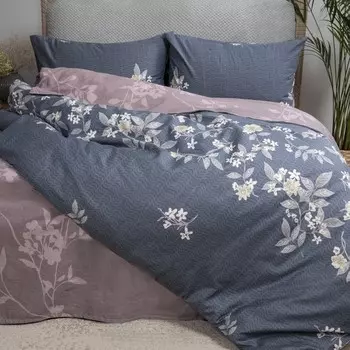 Постельное бельё дуэт Jasmine, размер 235х260 см, 145х215 см - 2 шт, 50х70 см - 2 шт, 70х70 - 2 шт