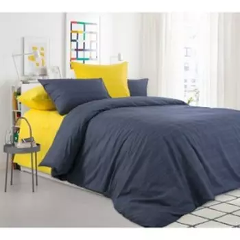 Постельное бельё дуэт «Эко», размер 220х240 см, 215х150 см - 2 шт, 70х70 см - 2 шт