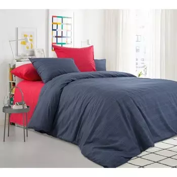 Постельное бельё дуэт «Эко», размер 220х240 см, 215х150 см - 2 шт, 70х70 см - 2 шт