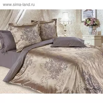 Постельное бельё дуэт «Карингтон», размер 220х240 см, 145х215 см - 2 шт, 50х70 см - 2 шт, 70х70 см - 2 шт