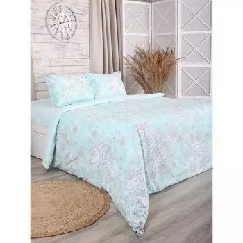 Постельное бельё дуэт Lovely, размер 200x215 см, 145x210 см - 2 шт, 50x70 см - 2 шт