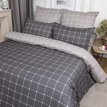 Постельное бельё дуэт Male, размер 235х260 см, 145х215 см - 2 шт, 50х70 см - 2 шт, 70х70 - 2 шт