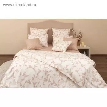 Постельное бельё дуэт «Модена песочный», размер 220x240 см, 145x210 см - 2 шт, 70x70 см - 2 шт