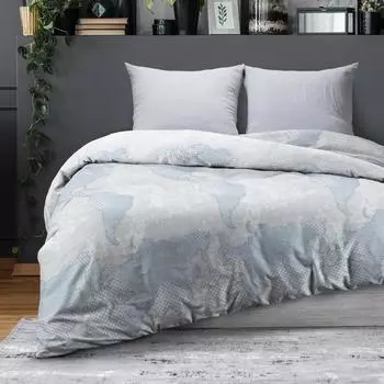 Постельное бельё дуэт One world, размер 220x240 см, 215x145 см-2 шт, 70x70 см - 2 шт