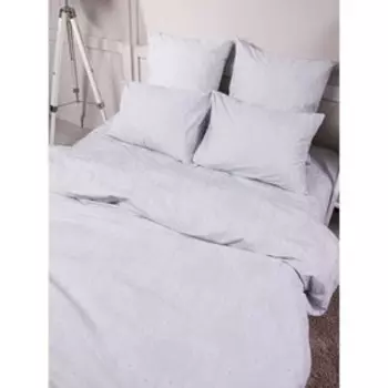 Постельное бельё дуэт «Перья», размер 240х220 см, 215х145 см - 2 шт, 70х70 см - 2 шт