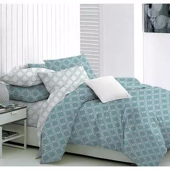 Постельное бельё дуэт Peta, размер 200x215 см, 145x210 см - 2 шт, 50x70 см - 2 шт