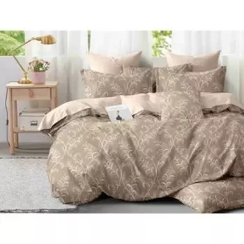 Постельное бельё дуэт Pure Cotton, размер 220х240 см, 145х215 см - 2 шт, 50х70 см - 2 шт, 70х70 см - 2 шт