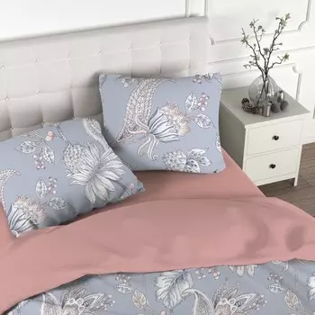 Постельное бельё дуэт, размер 215x240 см, 145x215 см - 2 шт, 70x70 см - 2 шт