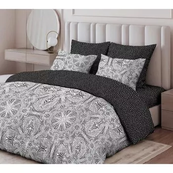 Постельное бельё дуэт, размер 216х240 см, 145х215 см - 2 шт, 70х70 см - 2 шт