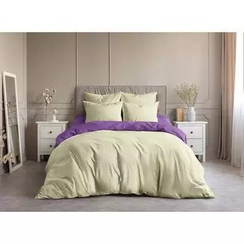 Постельное бельё дуэт, размер 220х240 см, 145х215 см - 2 шт, 50х70 см - 2 шт