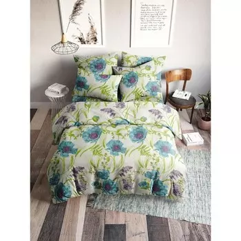 Постельное бельё дуэт, размер 220х240 см, 145х215 см - 2 шт, 70х70 см - 2 шт