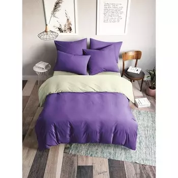 Постельное бельё дуэт, размер 220х240 см, 145х215 см - 2 шт, 50х70 см - 2 шт