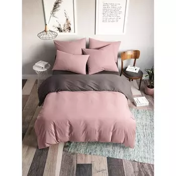 Постельное бельё дуэт, размер 220х240 см, 145х215 см - 2 шт, 50х70 см - 2 шт