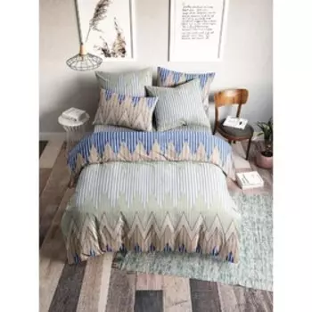 Постельное бельё дуэт, размер 220х240 см, 145х215 см - 2 шт, 50х70 см - 2 шт