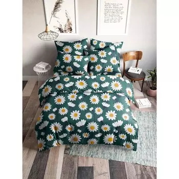 Постельное бельё дуэт, размер 220х240 см, 145х215 см - 2 шт, 50х70 см - 2 шт