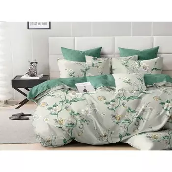 Постельное бельё дуэт, размер 220х240 см, 145х215 см - 2 шт, 50х70 см - 2 шт, 70х70 см - 2 шт