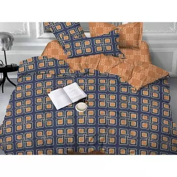 Постельное бельё дуэт, размер 220х240 см, 145х215 см - 2 шт, 50х70 см - 2 шт, 70х70 см - 2 шт