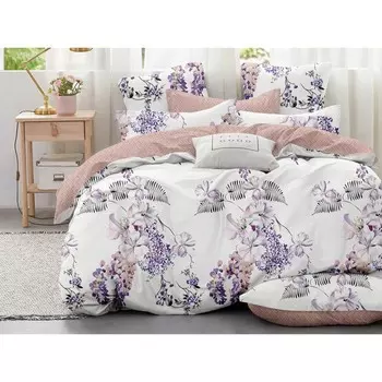 Постельное бельё дуэт, размер 220х240 см, 145х215 см - 2 шт, 50х70 см - 2 шт, 70х70 см - 2 шт