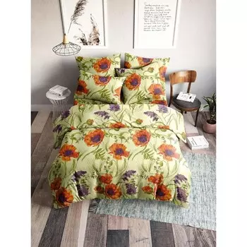 Постельное бельё дуэт, размер 220х240 см, 145х215 см - 2 шт, 70х70 см - 2 шт